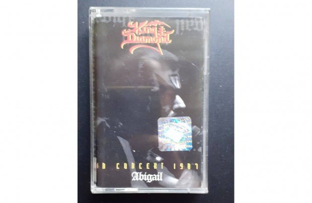 King Diamond Abigail In Concert 1987 MC j kazetta Roadrunner 1998