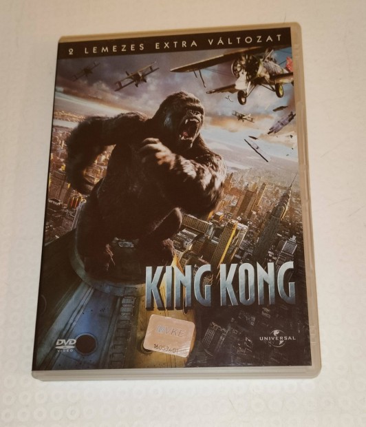 King Kong 2 lemezes dvd Naomi Watts 