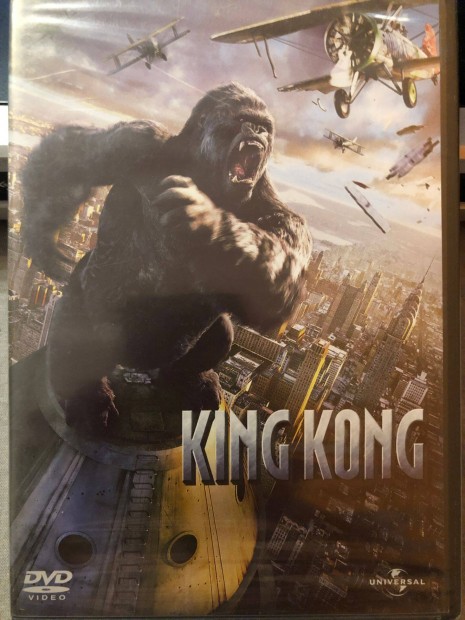 King Kong (angol nyelv, vadonatj, bontatlan, Adrien Brody) DVD