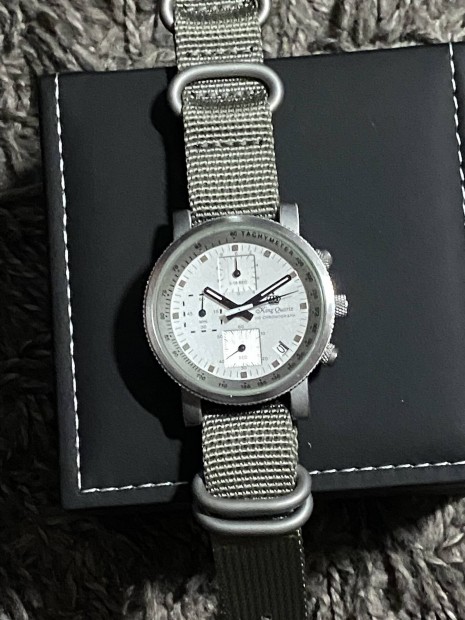 King Quartz Chronograph Klnleges ra igen j llapotban .