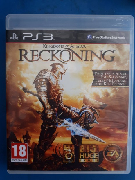 Kingdoms OF Amalur Reckoning ps3 jtk,elad,csere is