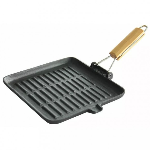 Kinghoff Cast-Iron Grill Serpeny 24 x 24 cm (KH-1107)