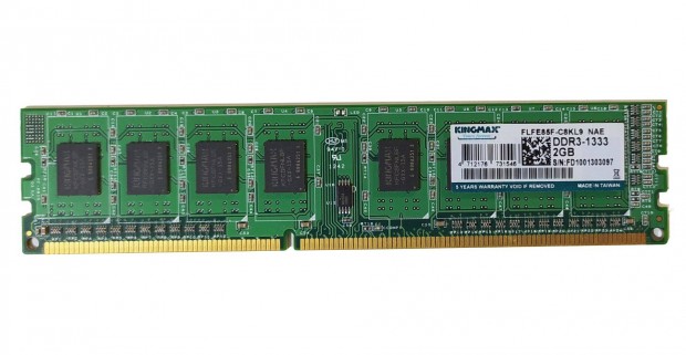 Kingmax 2GB DDR3 1333MHz cl9 memória #NAE