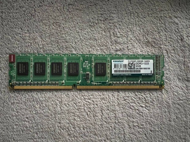 Kingmax 2GB DDR3-1333 MHZ PC memria