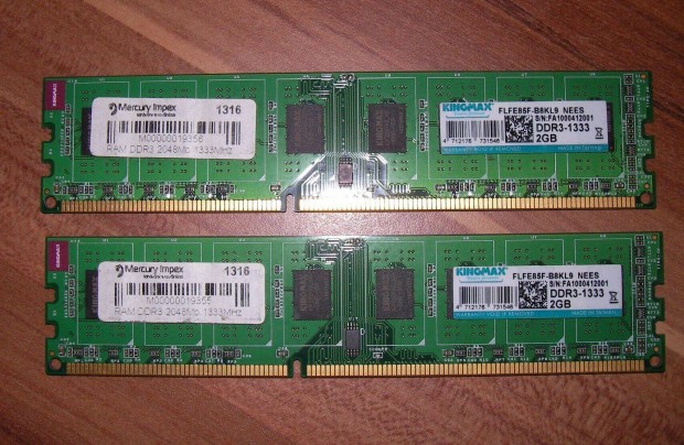 Kingmax 2x2 Gb DDR3 1333 MHz