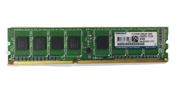 Kingmax 4GB DDR3 1333MHz cl9 memria (BAE)