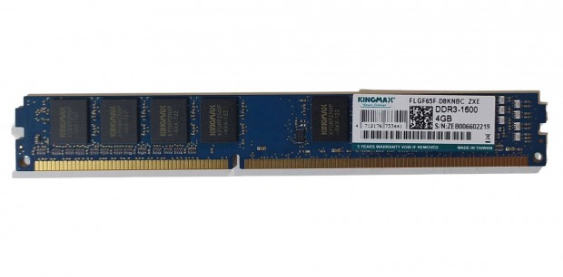 Kingmax 4GB DDR3 1600MHz memria