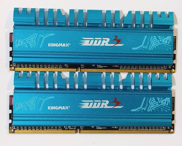 Kingmax 4GB (2x2GB) DDR3 1600MHz cl9 memria