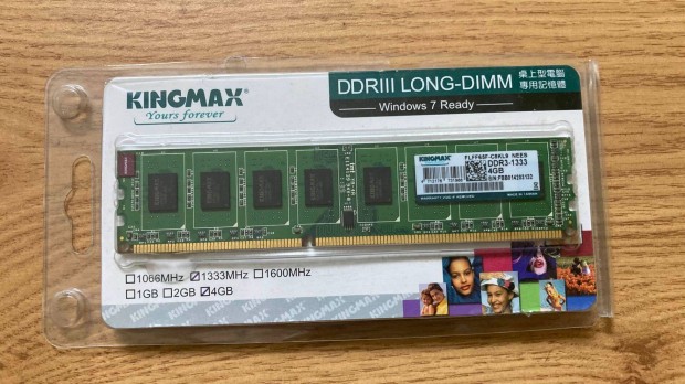 Kingmax DDR3-1333 4GB RAM PC Memria