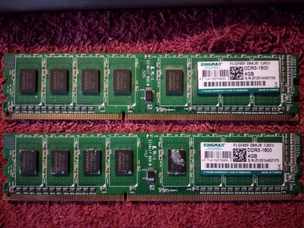 Kingmax DDR3-1600 4gb memria