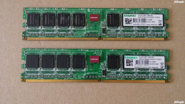 Kingmax asztali szmitgp DDR2-800 memrik!