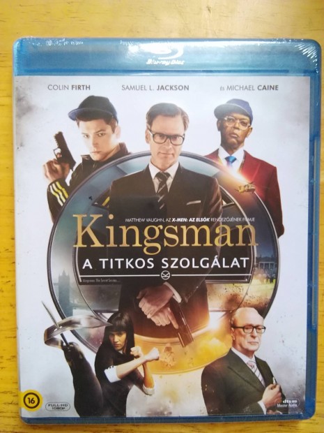 Kingsman a titkos szolglat blu-ray Colin Firth Bontatlan 