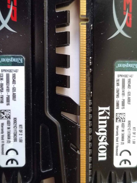 Kingson Fury DDR3 2133MHz 8GB (2x4GB)