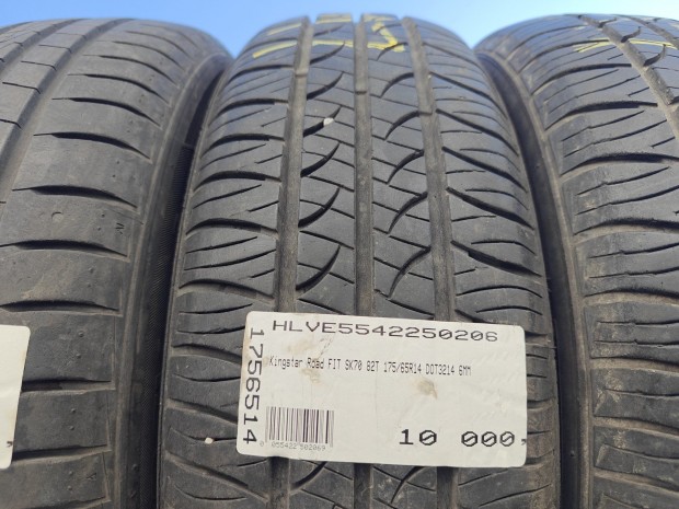 Kingstar Road FIT SK70 82T 175/65R14 DOT3214 6MM HASZNÁLT NYÁRIGUMI T