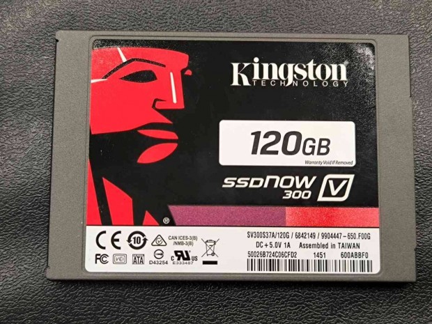 Kingston 120GB V300 2,5" SSD