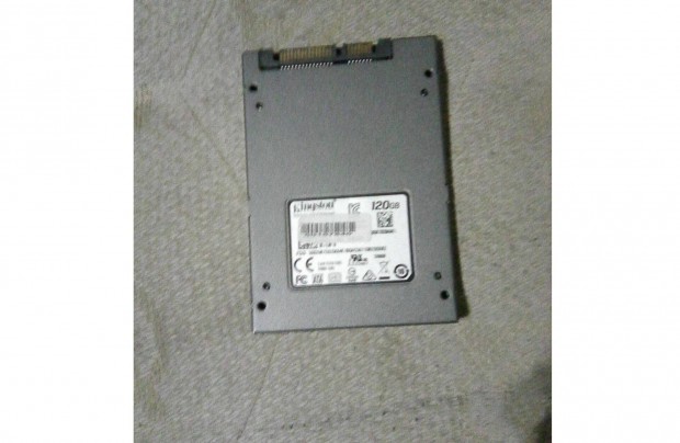 Kingston 120Gb-os SSD hibátlan állapotban Debrecenben. Postázom is!