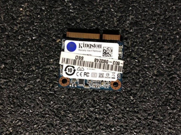 Kingston 128GB Msata SSD, tesztelt, hibtlan