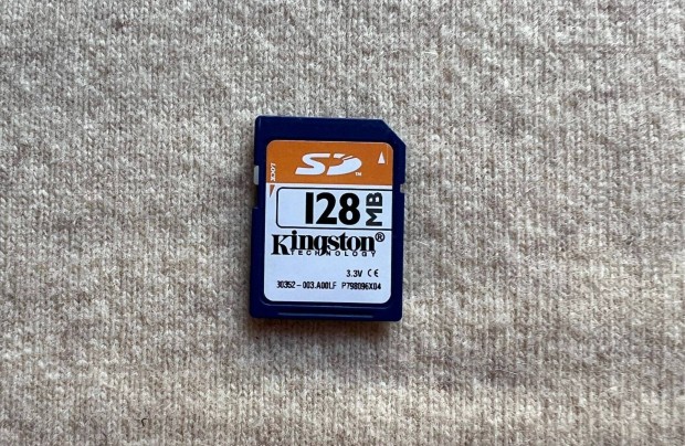 Kingston 128MB SD memoria krtya 1 db