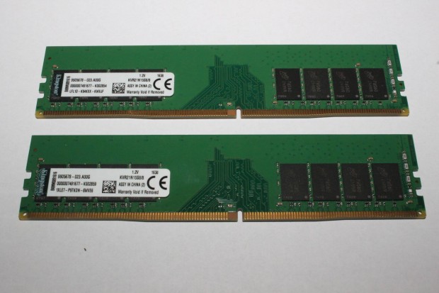Kingston 16GB 2133 MHz DDR4 pr 2x8GB