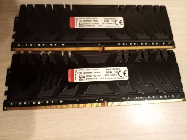 Kingston 16GB DDR4 (2x8GB) 3000MHz Hyperx Predator