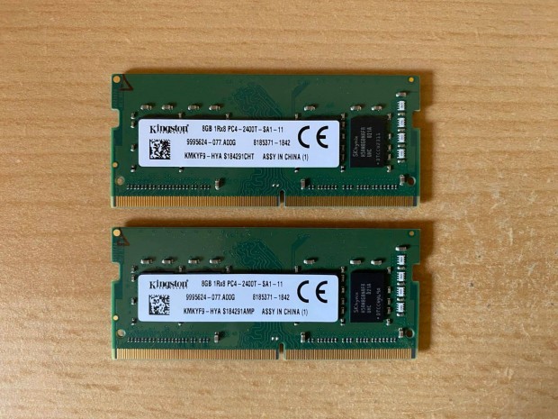 Kingston 16GB (2x8GB) DDR4 2400MHz laptop memria (Kmkyf9-HYA)