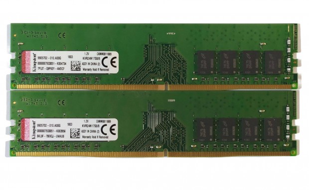 Kingston 16GB (2x8GB) DDR4 2400MHz memria