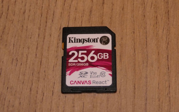 Kingston 256 gb-os sd krtya