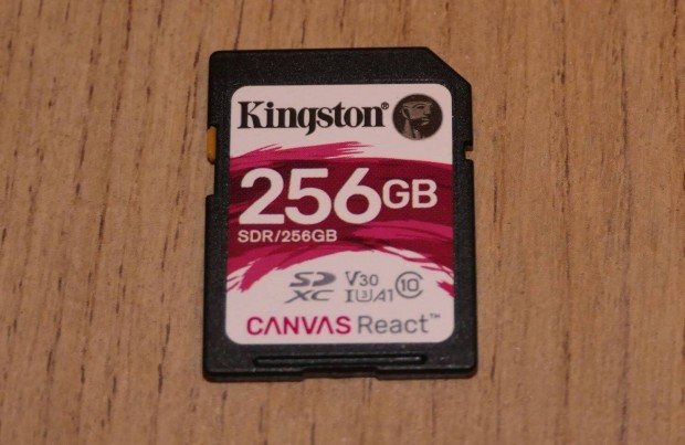 Kingston 256 gb-os sd krtya