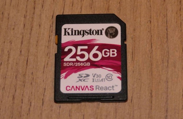 Kingston 256 gb-os sd krtya