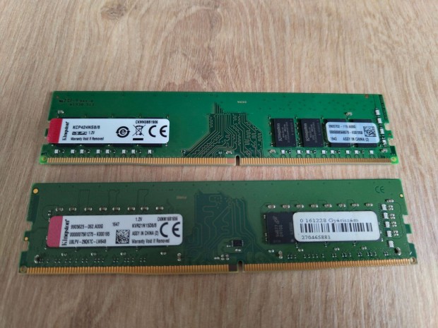 Kingston 2 x 8 gb DDR4 2133 MHz s 2400 MHz