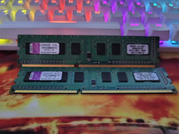 Kingston 2x4 gb ddr3 ram