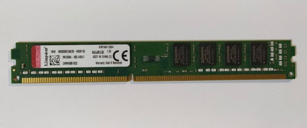 Kingston 4GB DDR3 1600MHz memria