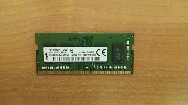 Kingston 4GB DDR4 2400MHz laptop - notebook memria