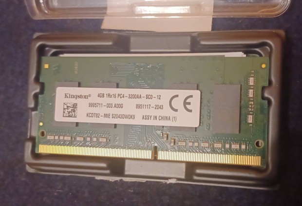 Kingston 4GB ddr4 ram memria