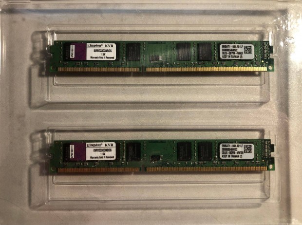 Kingston 4gb 2x2gb DDR3 RAM 1333mhz 1.5v