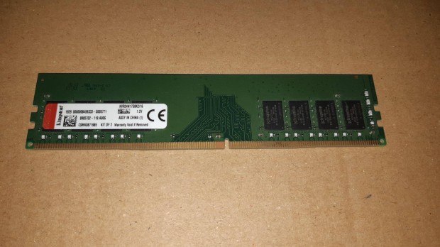 Kingston 8GB 2400MHz DDR4 memria