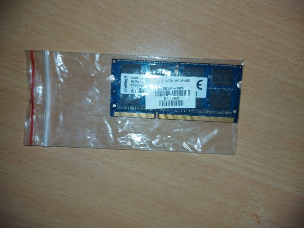 Kingston 8GB DDR3 Laptop Ram Hibtlan!