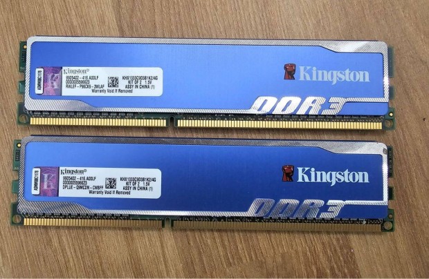 Kingston 8GB DDR3 memria