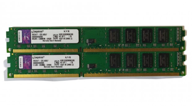 Kingston 8GB (2x4GB) DDR3 1333MHz cl9 memria