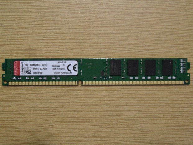 Kingston 8GB / 1600Mhz DDR3 memria modul