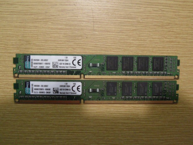 Kingston 8GB / 1600Mhz (2X 4GB) DDR3 memria KIT