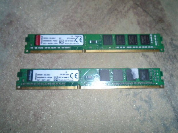 Kingston 8 GB DDR 3 Ram elad
