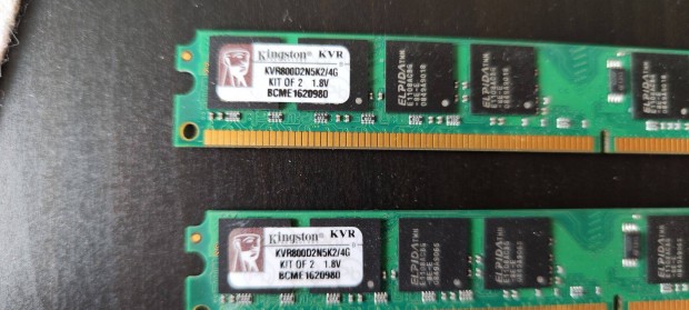 Kingston DDR2 RAM 800MHz 2X2GB