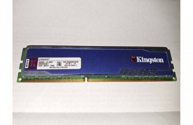 Kingston DDR3 4gb 1333 mhz ram ingyen postával