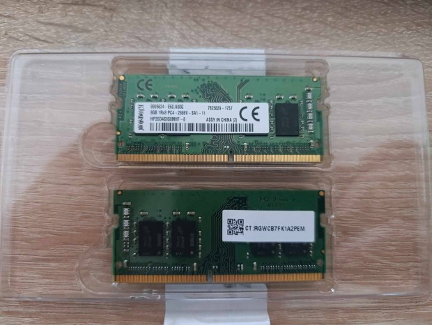 Kingston DDR4 16gb (2x8) Notebook Ram