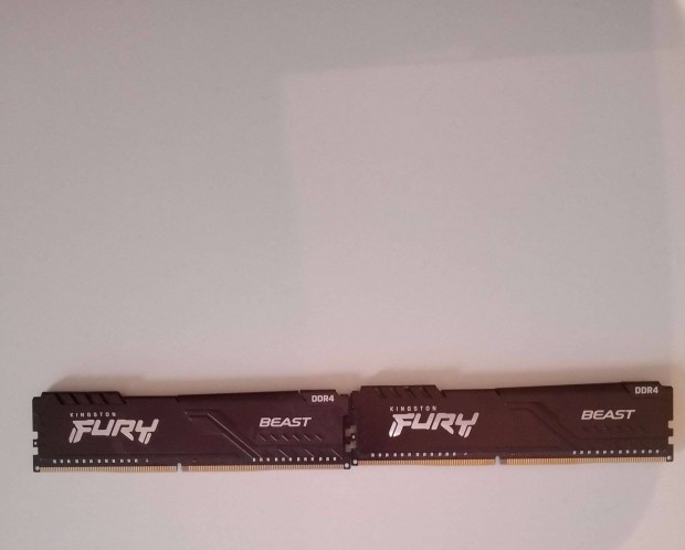 Kingston Fury Beast 16GB (2x8GB) DDR4 3200MHz KF432C16BBK2/16