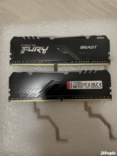 Kingston Fury Beast RGB 16GB (2x8GB) DDR4 3200MHz
