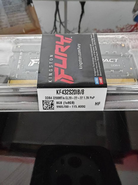 Kingston Fury DDR4 laptop ram (bontatlan)