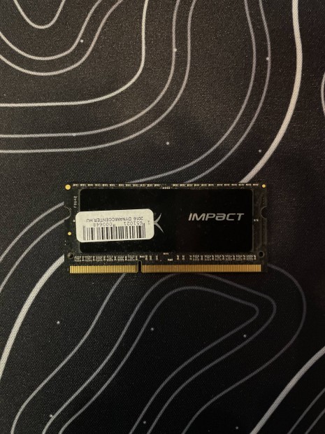 Kingston Hyperx 8GB impact notebook ram