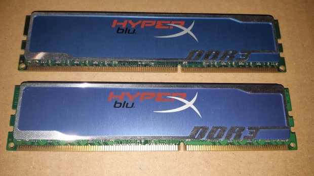 Kingston Hyperx Blu 2x4GB 1333MHZ DDR3 kit